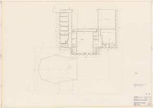 Kammerspiele (später: Schauspielhaus), Bochum: Geschoss Techn. Abteilung Grundriss 1:100