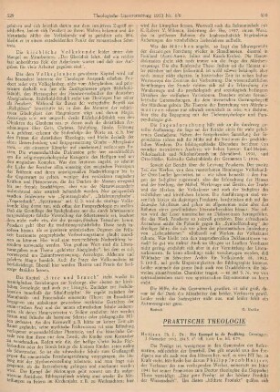 530-532 [Rezension] Huijser, Ph. J., Dr., Het Exempel in de Prediking