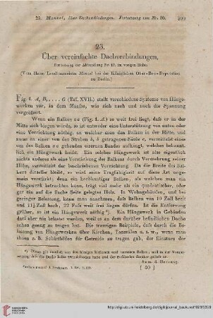 1: Über vereinfachte Dachverbindungen, [2]