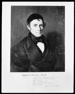 Bildnis des Herrn Johann Carl Klotz
