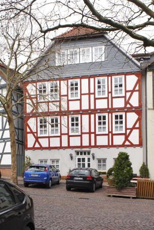 Wohnhaus (Wohnhaus, Fachwerk); Frankenberg, Obermarkt 15