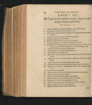 Caput III. De Copia indiciorum reis danda, deque eorundem probatione sufficienti.