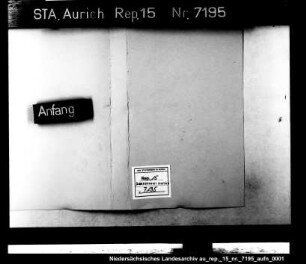 Die Unterhaltung des Weges von Aurich nach Dornum