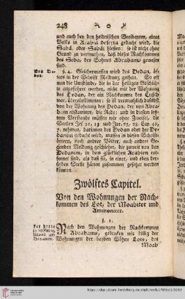 Dreyzehendes Capitel