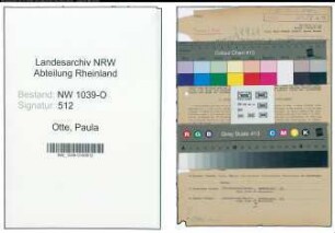 Entnazifizierung Paula Otte , geb. 01.08.1903 (Inhaberin)