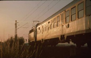 Stuttgart Weilimdorf Lok 141 207 Nahverkehrszug S-WeilderStadt Bnb-Wagen