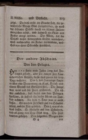 Der andere Abschnitt. Von dem Podagra.