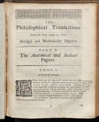 Part II. The Anatomical and Medical Papers.