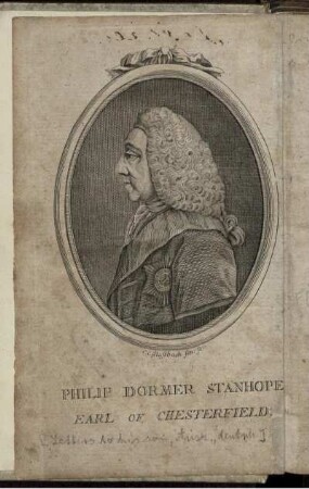 Philip Dormer Stanhope Earl Of Chesterfield.