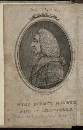 Philip Dormer Stanhope Earl Of Chesterfield.