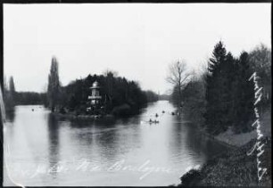 Paris. Bois de Boulogne. Lac Inférieur