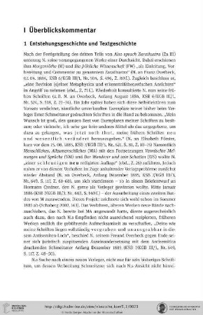 1 Enstehungsgeschichte und Textgeschichte