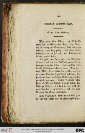 Moralisch-politische Ideen