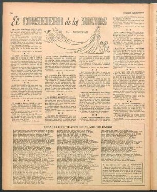 Los días designados