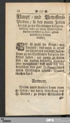Haupt- und Gewissens-Proben [...]