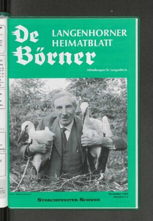 November 1999, Nummer 11