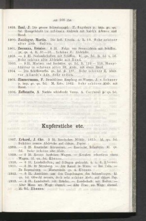 Kupferstiche etc