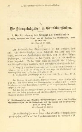 1. Die Verrechnung der Stempel als Gerichtskosten