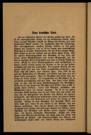 24-26, Das deutsche Lied