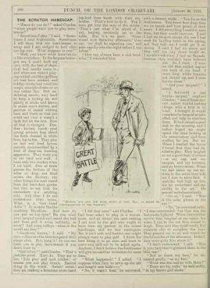 "Better 'ave one and read about it now, Sir; it might be contradicted in the morning"