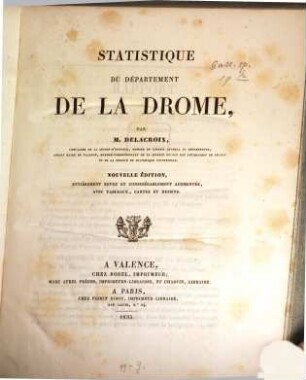 Statistique du département de la Drome
