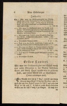 6-13, Erstes Capitel (§ 1 - 20)