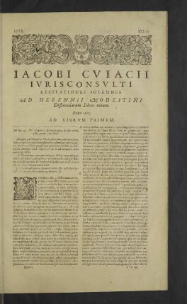 Iurisconsulti recitationes solemnes