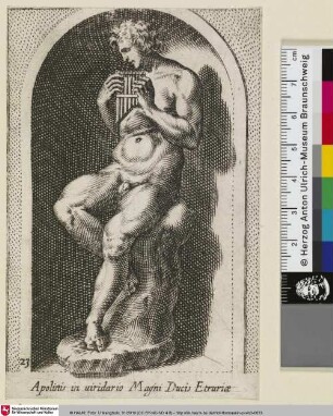 Apolinis in uiridario Magni ducis Etruriæ