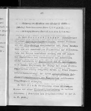 Sitzung am 11. April 1922.