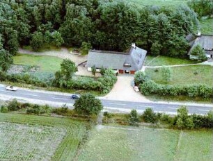 Reetdachhaus (Hamburger Straße 11): Luftbild