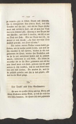39. Der Teufel und seine Großmutter.