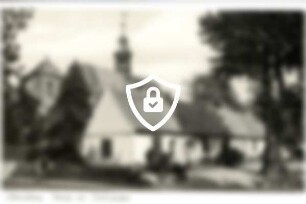 Kirche mit Gottesbuden