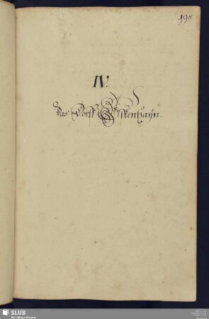 Bl. 198-223: IV. Das Dorff Espenhayn