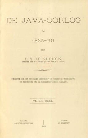 Deel 5: De Java-oorlog van 1825-30