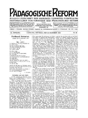 Ferdinand Avenarius : (Fortsetzung in der Beilage)