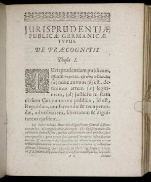 [...] De Præcognitis.
