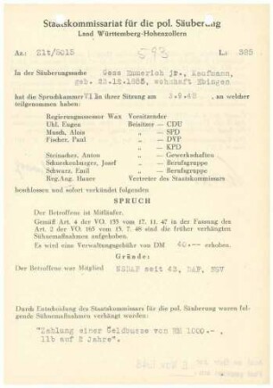 Gess, Emmerich