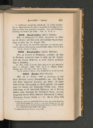 2114. Kuntze (Carl Eduard).
