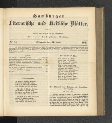 No. 34. 27. April 1853