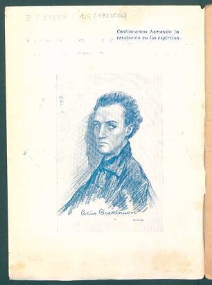 [Retrato de] Elías Castelnuovo