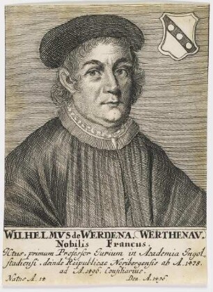 Bildnis des Wilhelmvs de Werdena