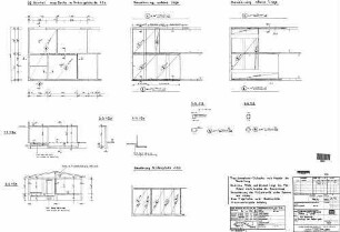 Korntal: Nebengebäude Umbau STA,Bewehr,Decke,Bodenplatte,Details
