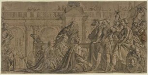 Die Familie des Darius zu Füßen Alexanders