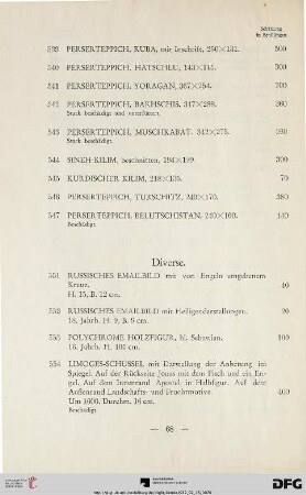 Diverse (Nr. 551-580)