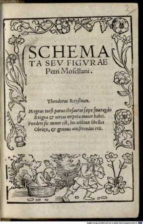 Schemata seu figurae Petri Mosellani