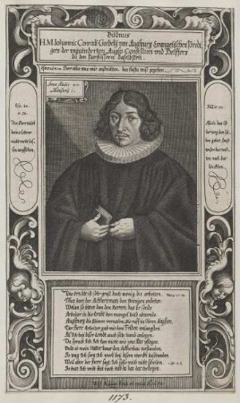 Bildnis des Iohannis Conradus Goebelius