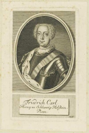 Bildnis des Friedrich Carl zu Schleswig-Holstein-Ploen