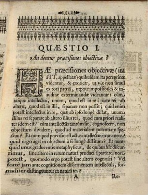 Quaestiones quaedam selectae ex universa philosophia, iuxta mentem D. Angelici