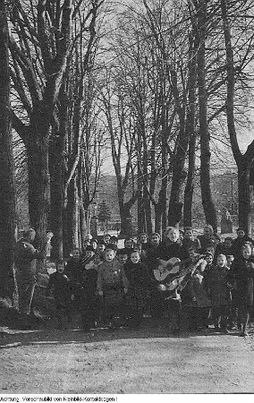 Moritzburg, Boxdorf. Sozialkasse-Heim Boxdorf, November 1953