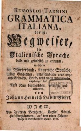 Gramatica Italiana